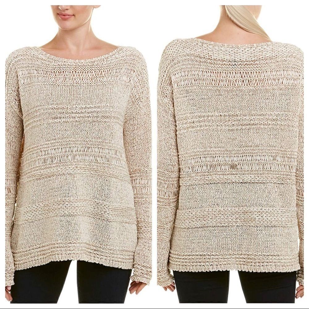BCBGMaxAzria Mixed Stitch Sweater Size XXS